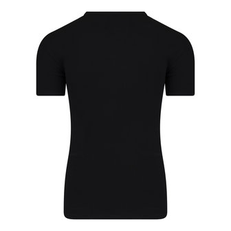 Heren T-shirt V-Hals M3000 Zwart