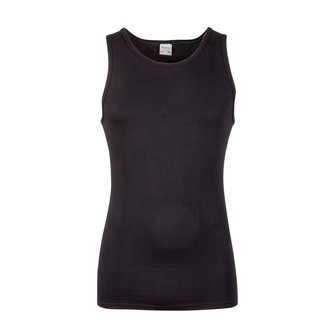 Heren singlet Comfort Feeling Zwart