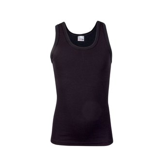 Jongens singlet Beeren Young Zwart