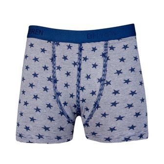 Jongens Boxershort Stripe/Star Marine