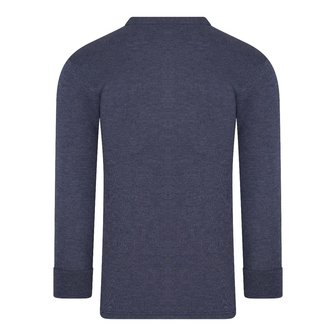 Thermo heren shirt Lange Mouw Marine