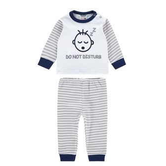Baby pyjama &quot;Do not Disturb&quot; M3000 Grijs