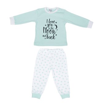 Baby pyjama &quot;To the Moon&quot; M3000 Mint