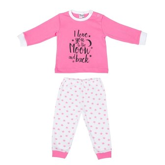 Baby pyjama &quot;To the Moon&quot; M3000 Roze