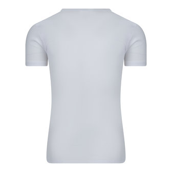 5-Pack Extra lange heren T-shirts met Diepe V-Hals M3000 Wit