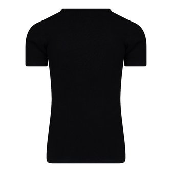 5-Pack Heren T-shirts Diepe V-Hals M3000 Zwart