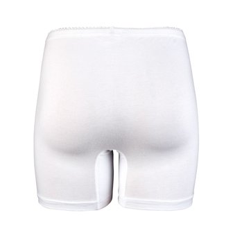 10-Pack Dames boxershorts Softly met lange pijp Wit