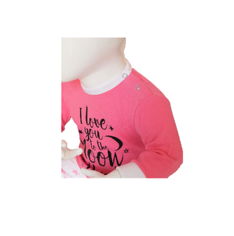 Baby pyjama &quot;To the Moon&quot; M3000 Roze