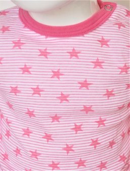 Baby pyjama M3000 Star Roze