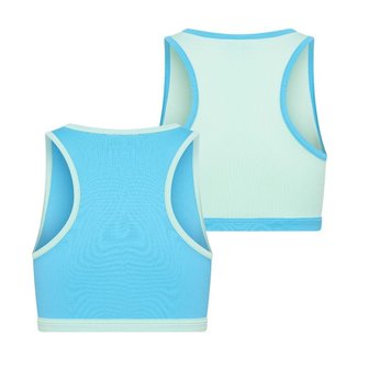 2-Pack Meisjes hesjes Mix&amp;Match Mint/Turqouise