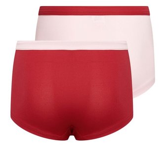 2-Pack Meisjes boxershorts Mix&amp;Match L.Roze/D.Rood