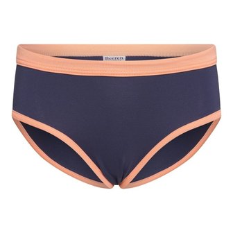 2-Pack Meisjes slips Mix&amp;Match Zalm/D.Blauw