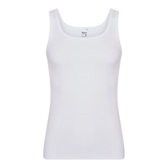 Heren singlet Beeren Young Wit