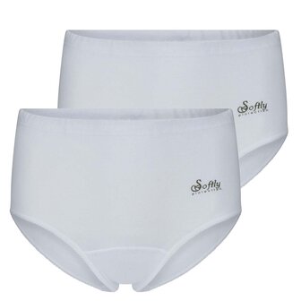 2 pack dames tailleslip Julia Wit