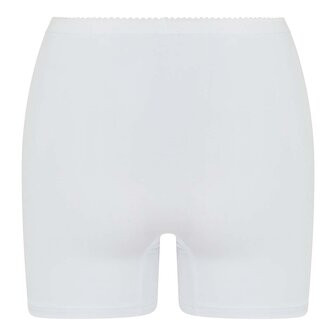 2 pack dames boxershort Softly met lange pijp Wit