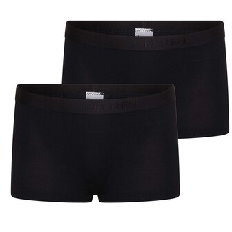 2 pack meisjes boxershort Beeren Young Zwart