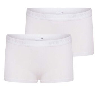 2 pack meisjes boxershort Beeren Young Wit