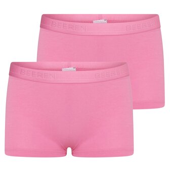 2 pack meisjes boxershort Comfort Cotton Roze