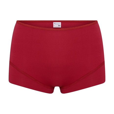 Dames short Elegance Donkerrood