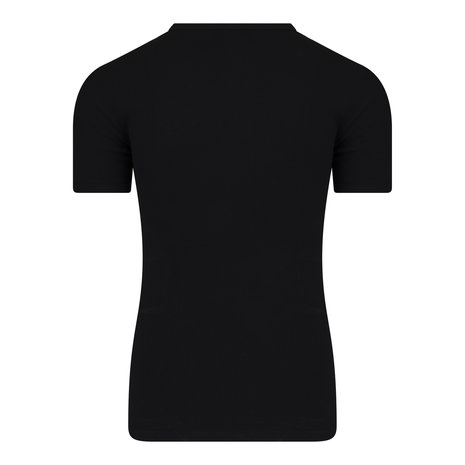 Heren T-shirt V-Hals M3000 Zwart