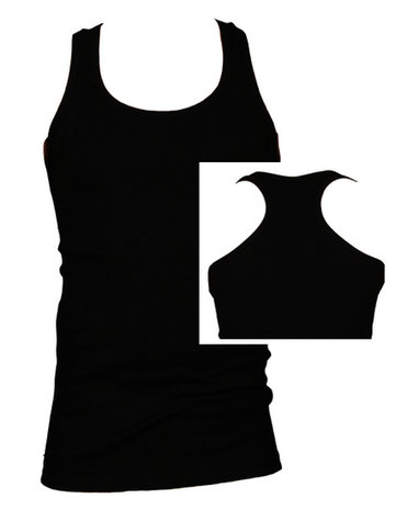 Heren Boxersinglet M3000 Zwart