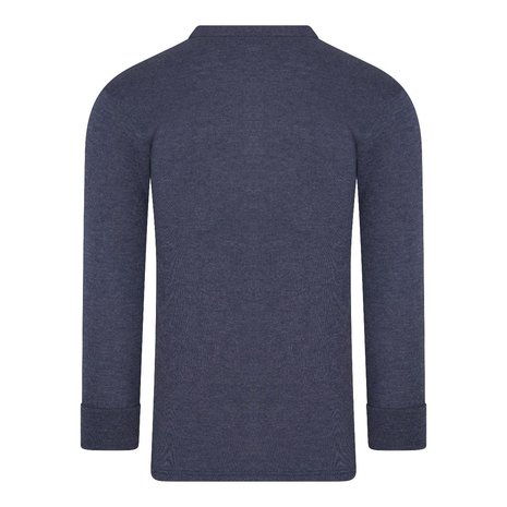 Thermo heren shirt Lange Mouw Marine