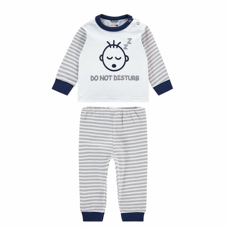 Baby pyjama "Do not Disturb" M3000 Grijs