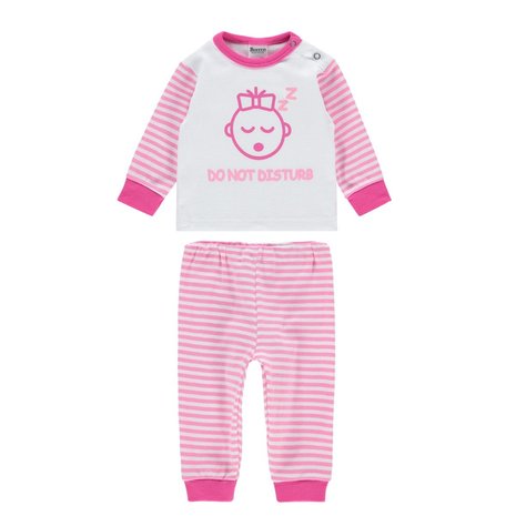 Baby pyjama "Do not Disturb" M3000 Roze