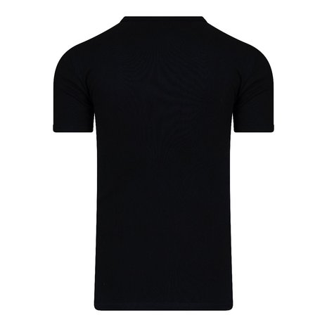 10-Pack Extra lange heren T-shirts O-Hals M3000 Zwart