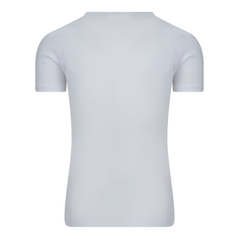 5-Pack Extra lange heren T-shirts met Diepe V-Hals M3000 Wit