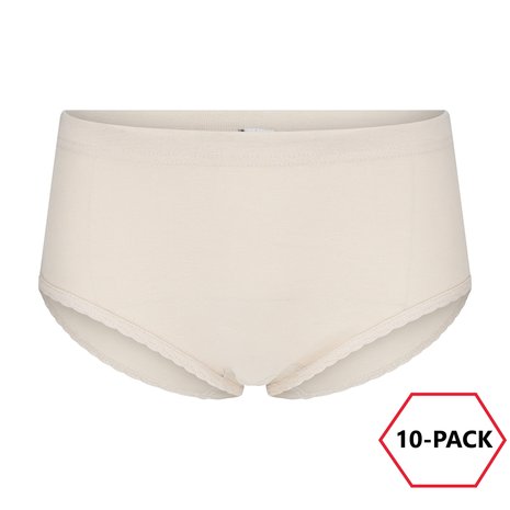 10-Pack Dames tailleslips Belinda Huid