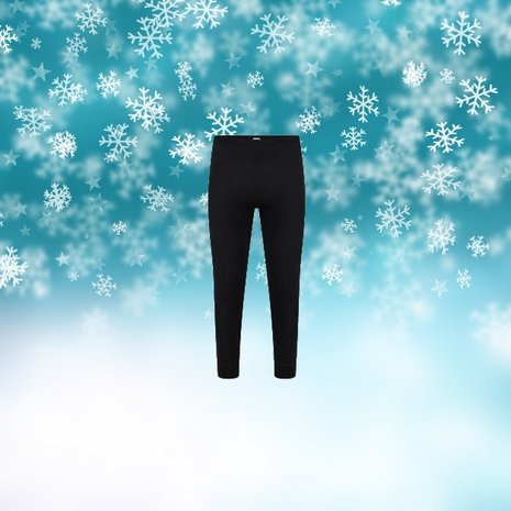 Unisex Thermo broek Zwart