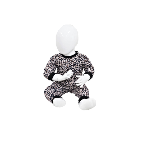Baby pyjama M3000 Leopard Bruin