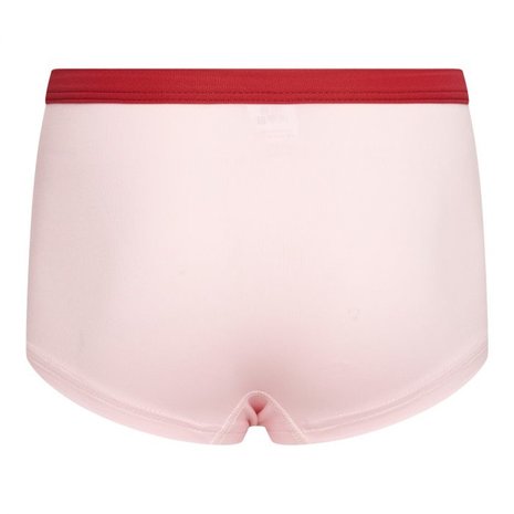 2-Pack Meisjes boxershorts Mix&Match L.Roze/D.Rood