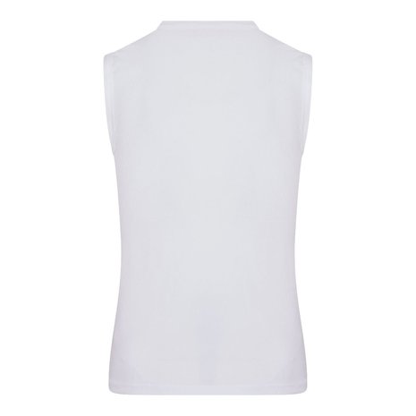Heren mouwloos shirt Beeren Young Wit