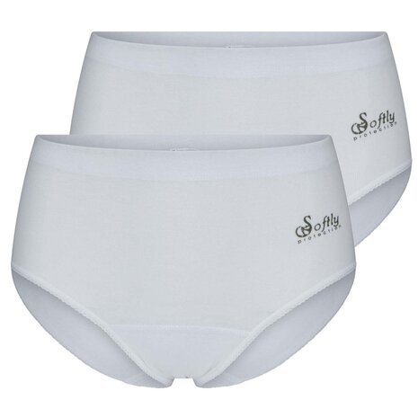 2 pack dames heupslip Julia Wit