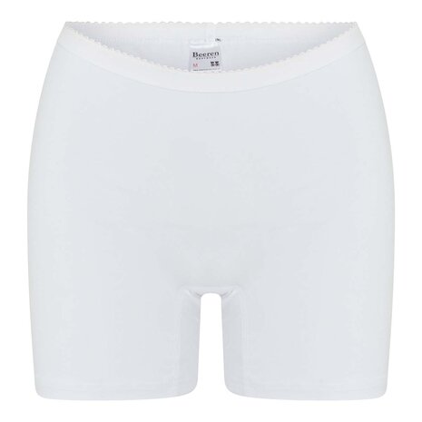 2 pack dames boxershort Softly met lange pijp Wit