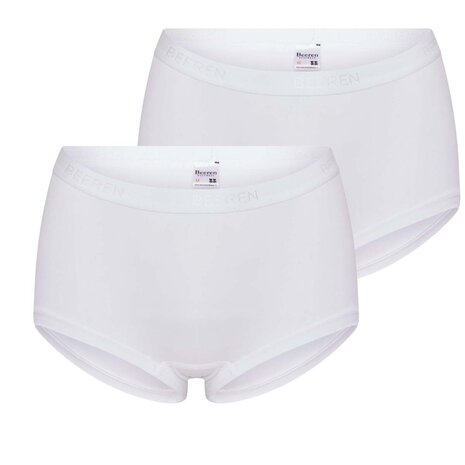 2 pack dames short Beeren Young Wit