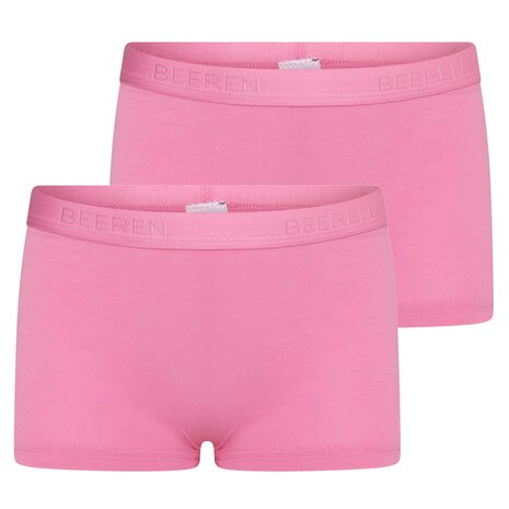 2 pack meisjes boxershort Comfort Cotton Roze