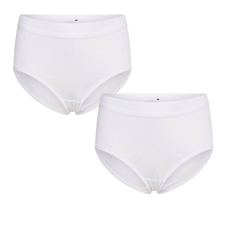 2 pack meisjes slip Comfort Cotton Wit