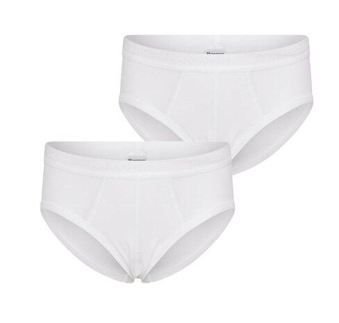 2 pack jongens slip Beeren Young Wit