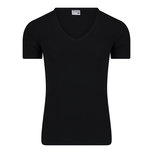 Heren T-shirt Diepe V-Hals M3000 Zwart Heren T-shirt Diepe V-Hals M3000 Zwart