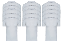 15-Pack Heren T-shirts O-Hals M3000 Wit 15-Pack Heren T-shirts O-Hals M3000 Wit