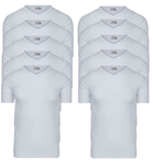 10-Pack Heren T-shirts V-Hals M3000 Wit