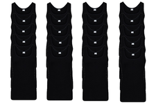 20-Pack Heren singlets M3000 Zwart