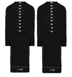 20-Pack Extra lange heren T-shirts V-Hals M3000 Zwart 20-Pack Extra lange heren T-shirts V-Hals M3000 Zwart