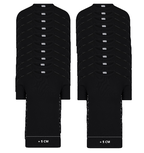 20-Pack Extra lange heren T-shirts O-Hals M3000 Zwart