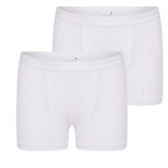 2 pack jongens boxershort Beeren Young Wit